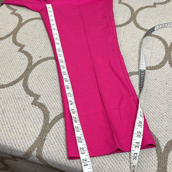 Chico’s Women's secret stretch straight leg Pink Pants, size : 00/ 2 - Picture 6 of 17